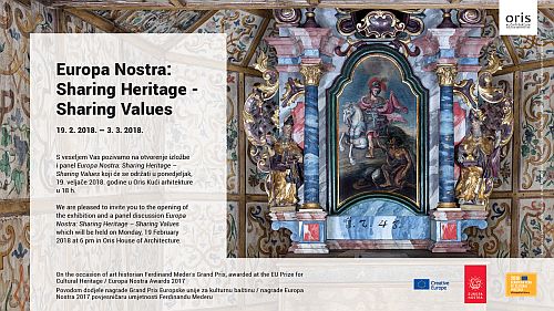 Opening of the Exhibition "Europa Nostra: Sharing Heritage – Sharing Values"