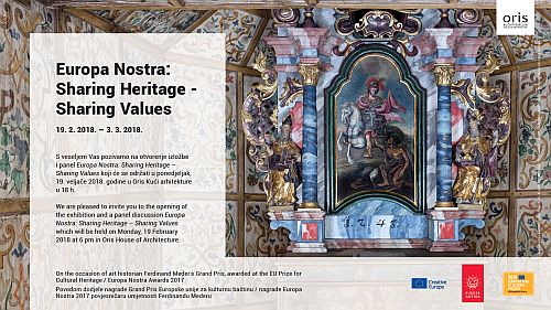 Opening of the Exhibition "Europa Nostra: Sharing Heritage – Sharing Values"